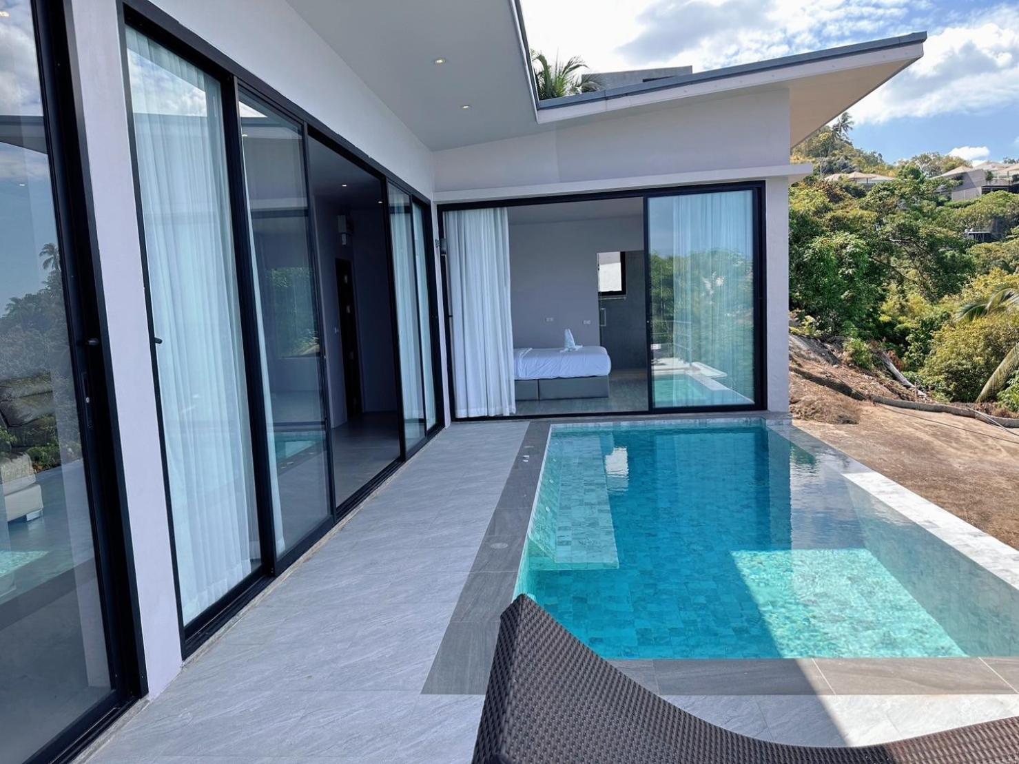 查汶海滩Scenery Samui别墅 外观 照片