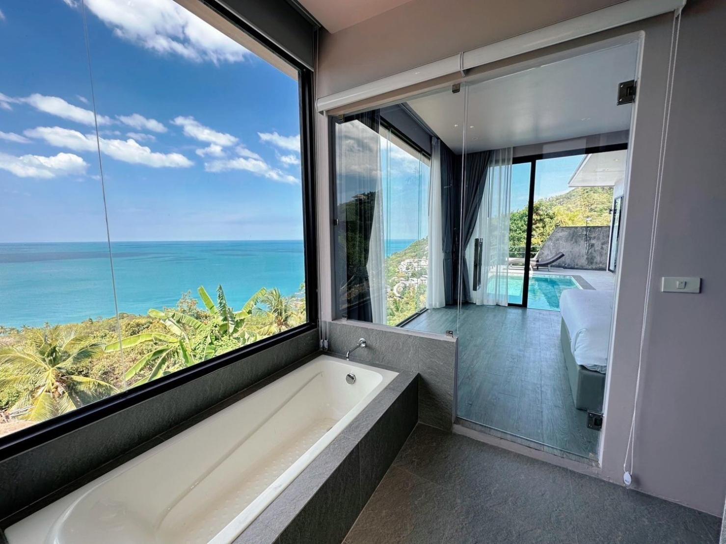 查汶海滩Scenery Samui别墅 外观 照片