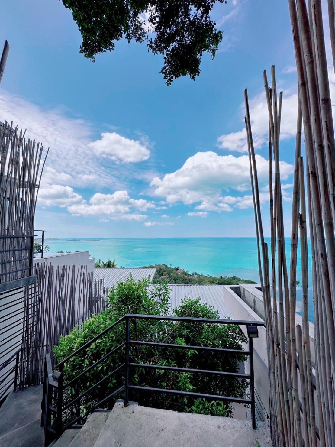 查汶海滩Scenery Samui别墅 外观 照片