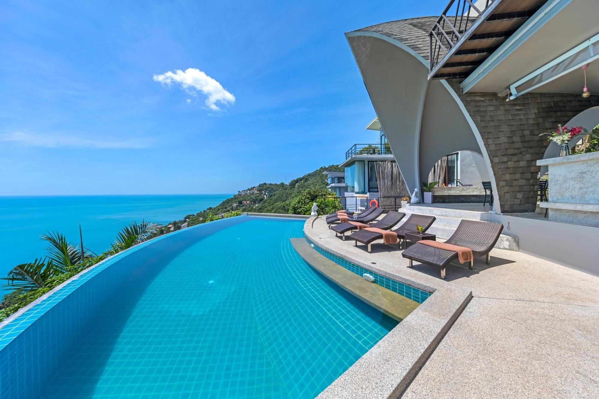 查汶海滩Scenery Samui别墅 外观 照片
