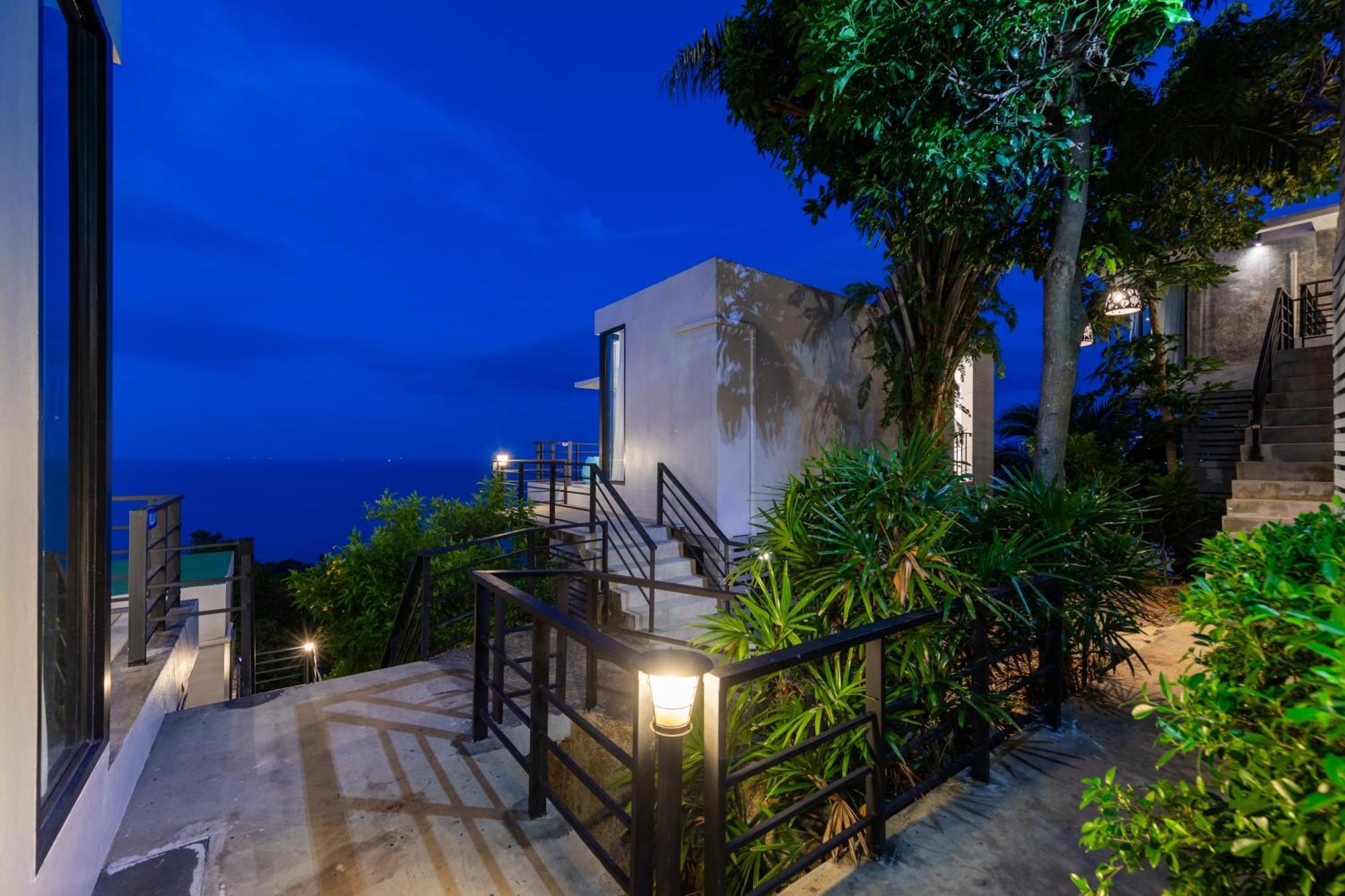 查汶海滩Scenery Samui别墅 外观 照片