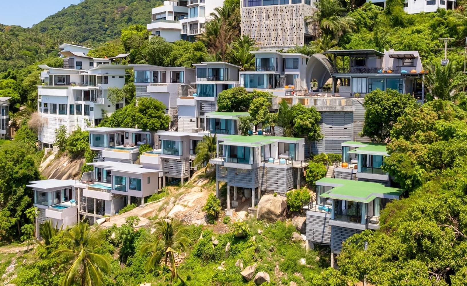 查汶海滩Scenery Samui别墅 外观 照片