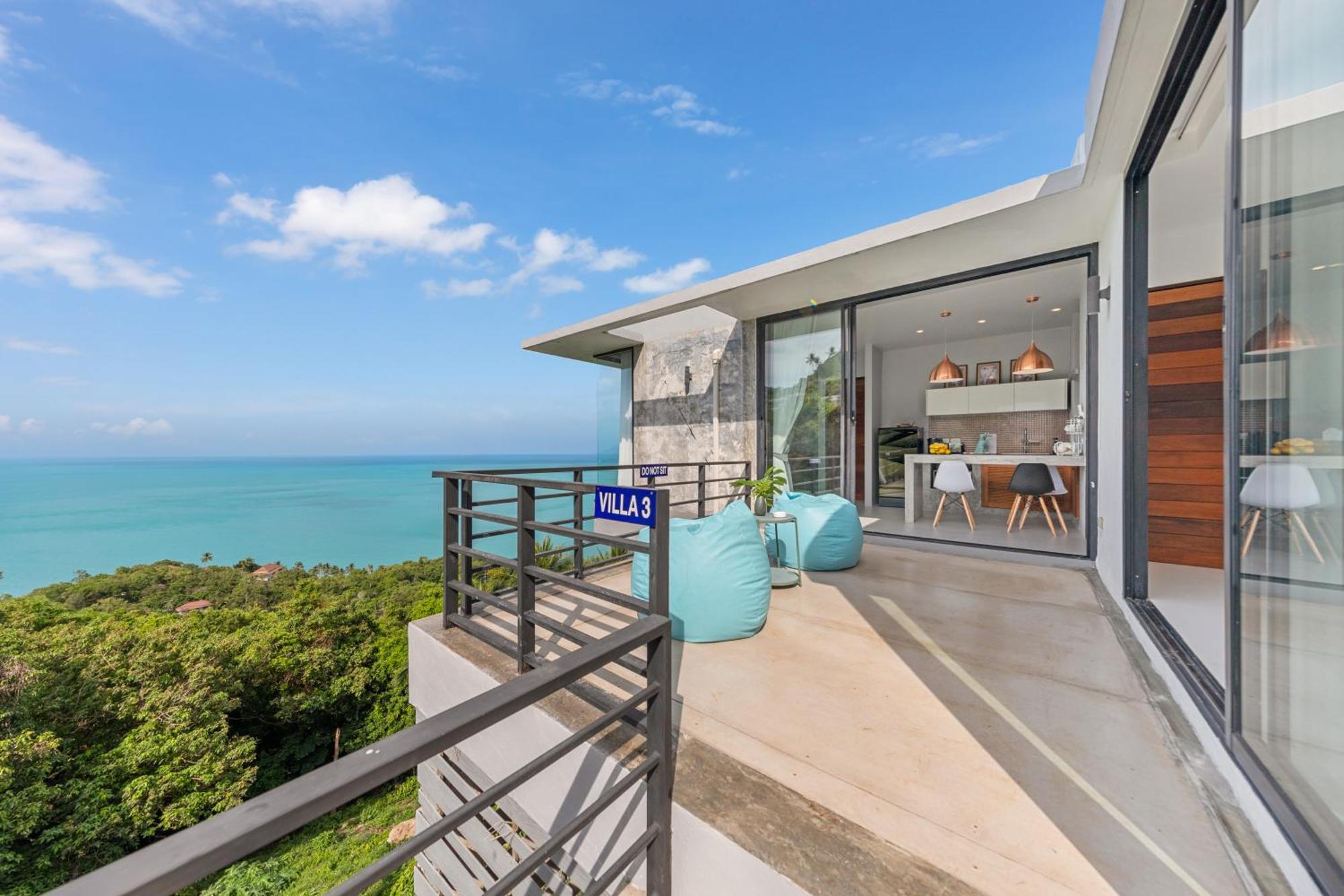 查汶海滩Scenery Samui别墅 外观 照片