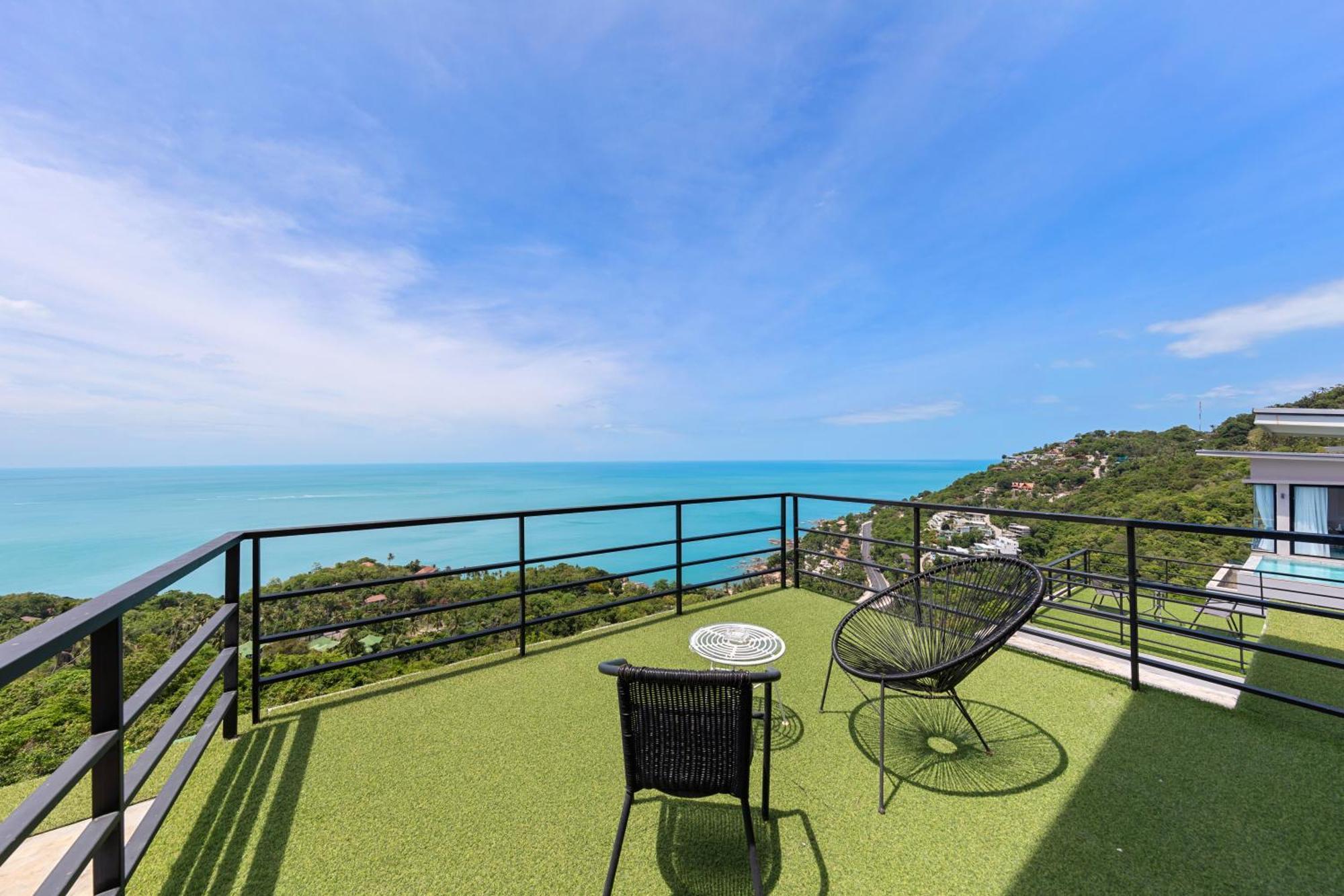 查汶海滩Scenery Samui别墅 外观 照片