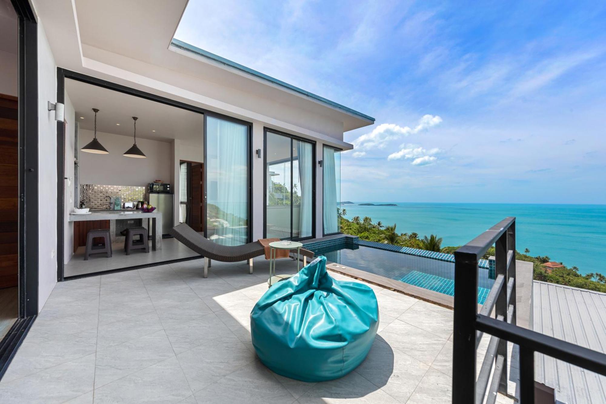 查汶海滩Scenery Samui别墅 外观 照片