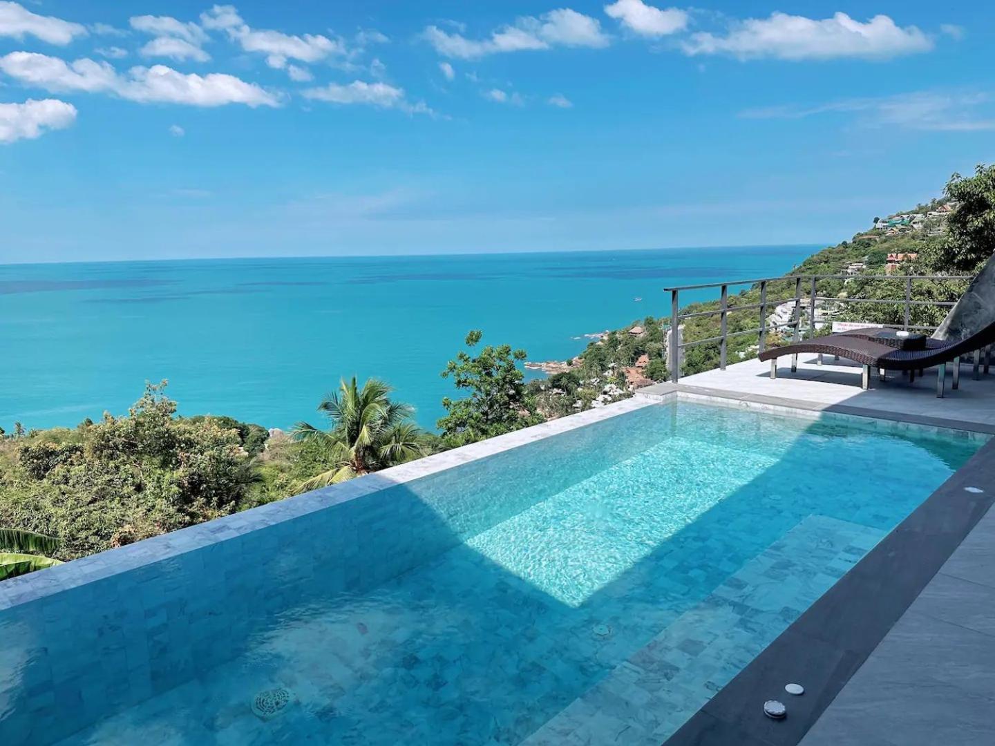 查汶海滩Scenery Samui别墅 外观 照片